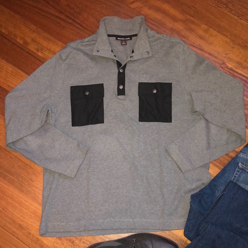 Michael Kors 1/4 Snap Pullover